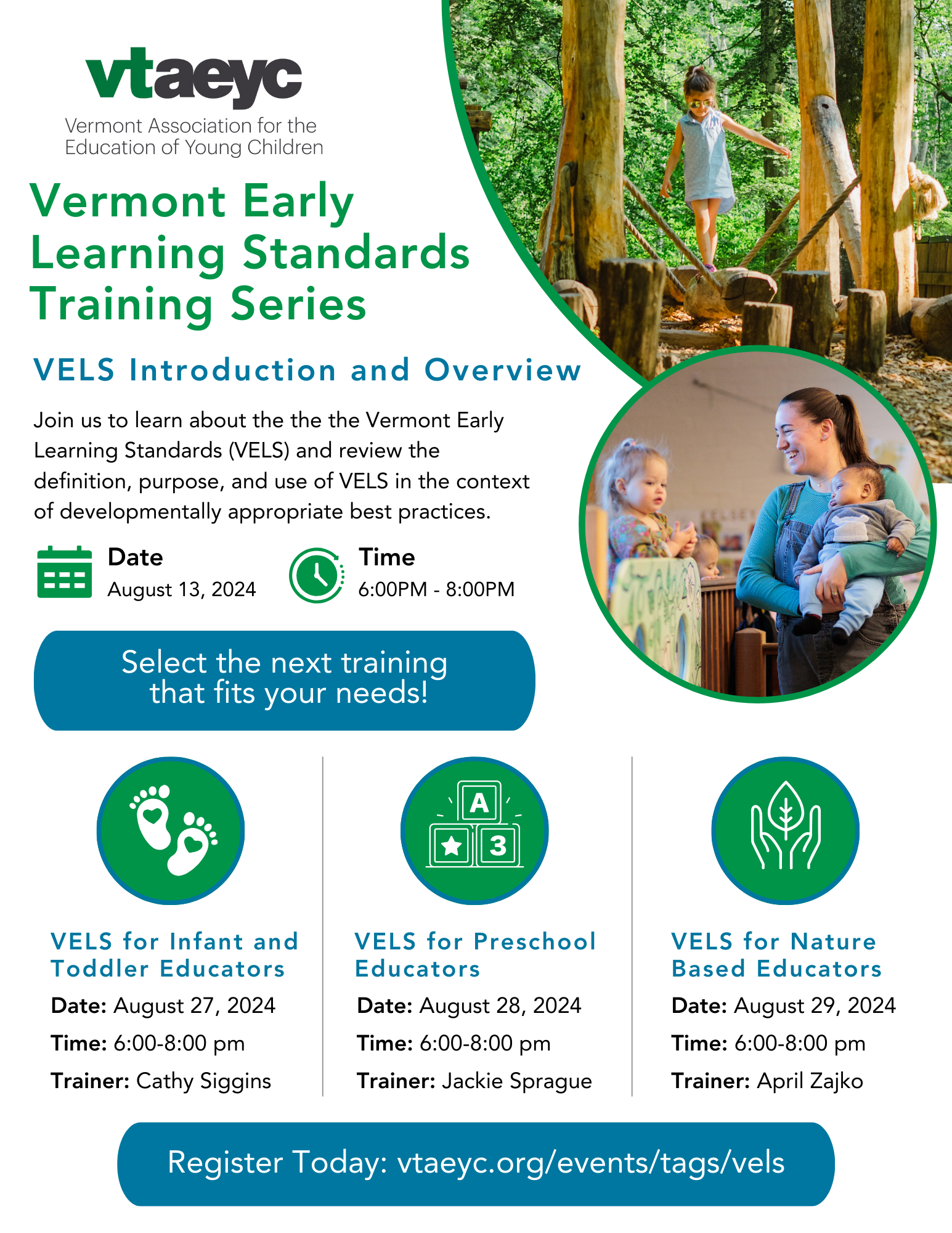 Vermont Early Learning Standards Training Series