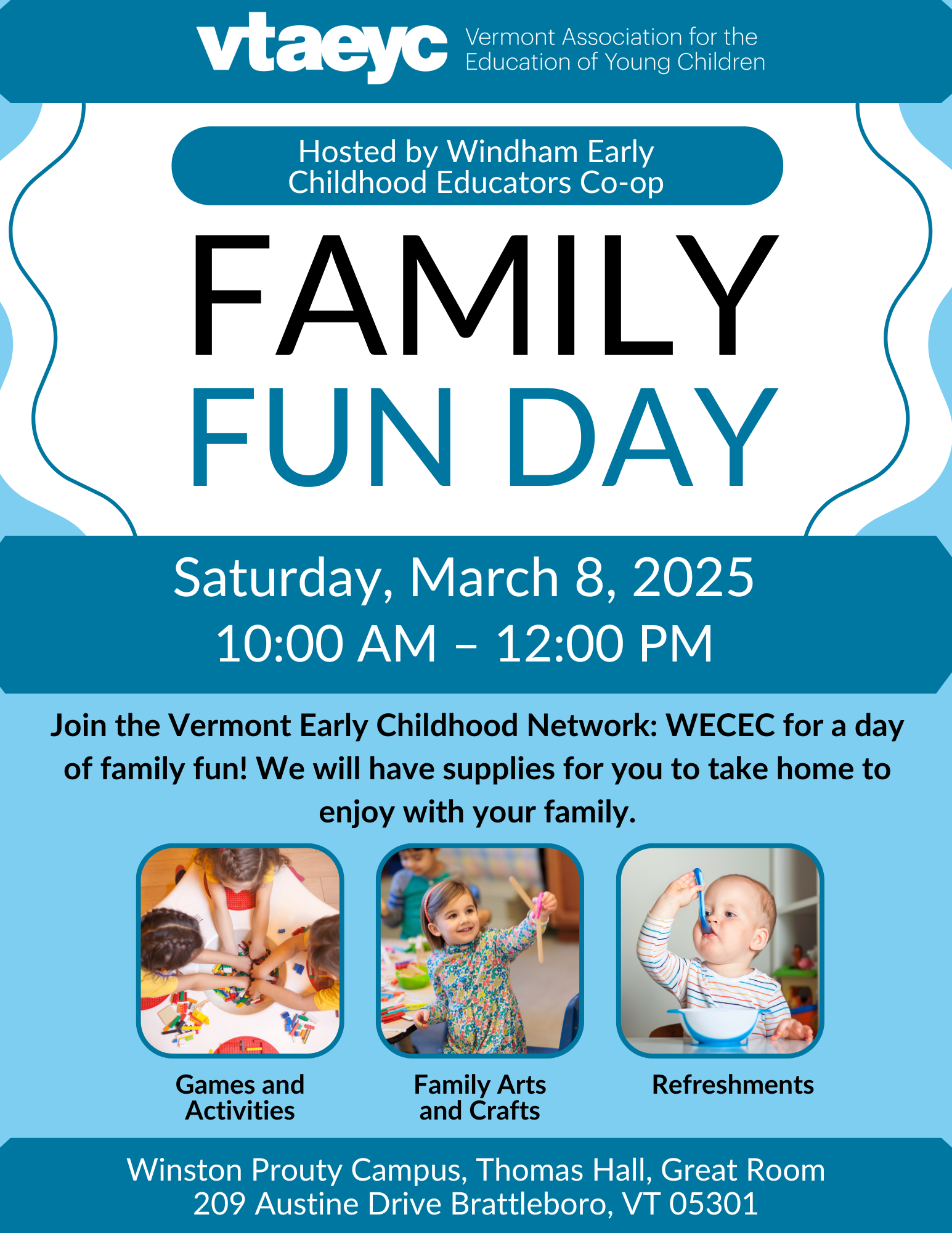 Hosted by Windham Early Childhood Educators Co-op